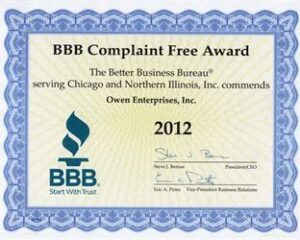 Better Business Bureau Complaint Free Award 2012 300x240 1