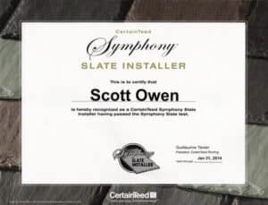 Certainteed Symphony Slate Installer 2014 300x229 1